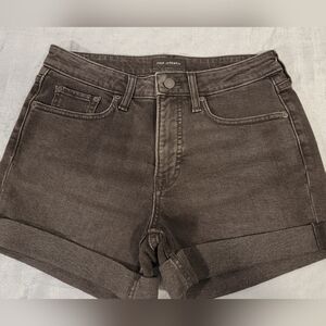 Charcoal Jean Shorts